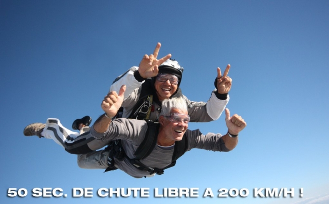 50 sec de chute libre